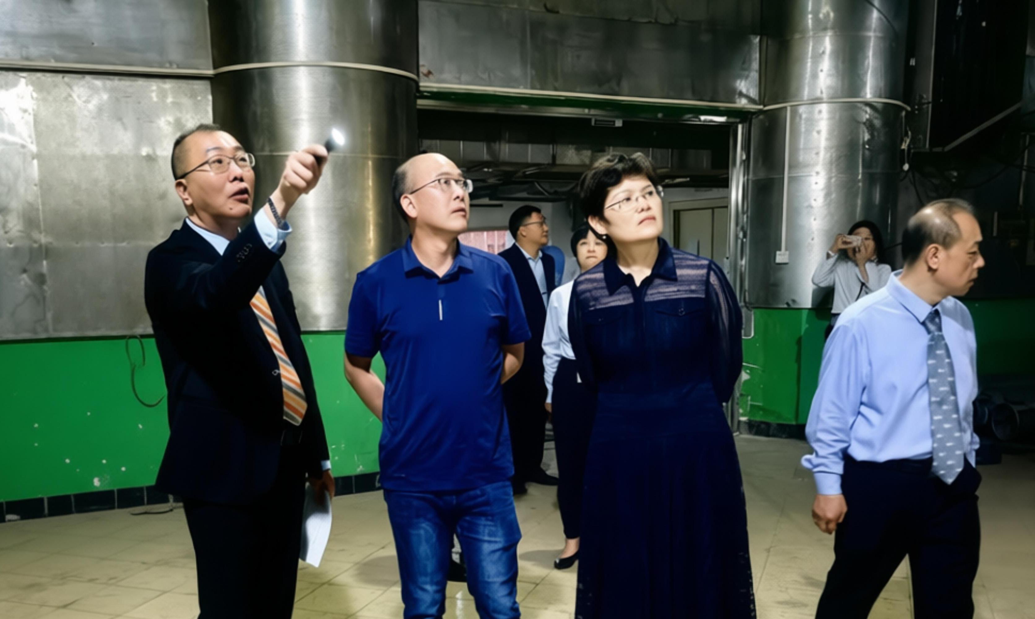 州新星联合开展中华广场安全生产专项检查
